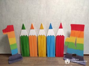 Цветные карандаши из пенопласта своими руками