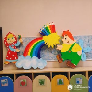 Украшение гардероба в детском саду